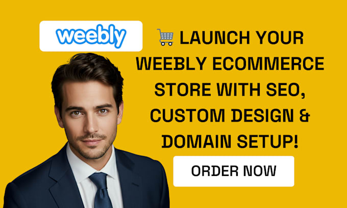 build and design a weebly ecommerce website weebly SEO optimization online store