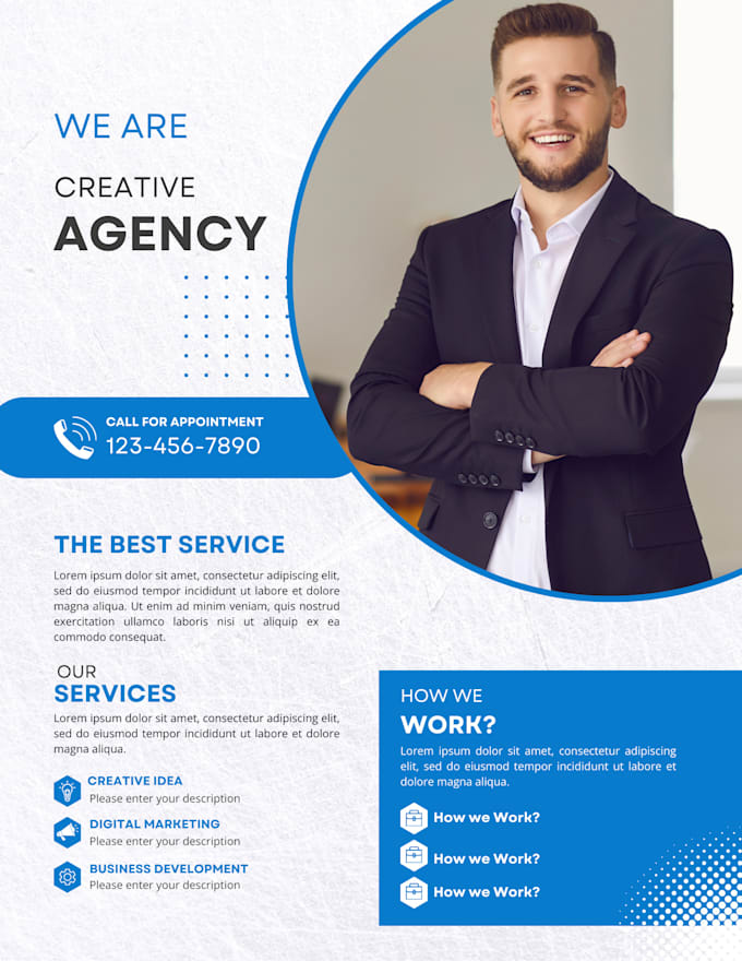 design a different type of canva flyer