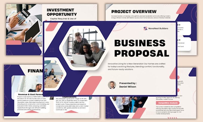 redesign improve business powerpoint presentation powerpoint template design