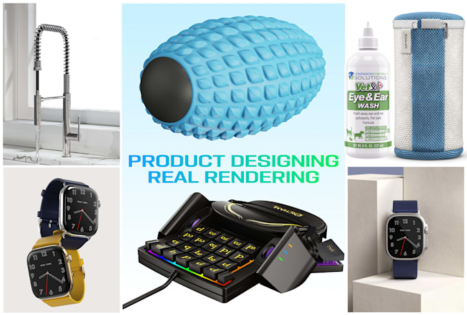 3d design your product in solidworks or fusion360 with high quality renderings