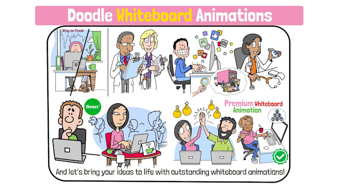 do custom whiteboard animation explainer video