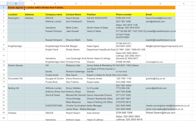 be your virtual assistant for data entry and web research