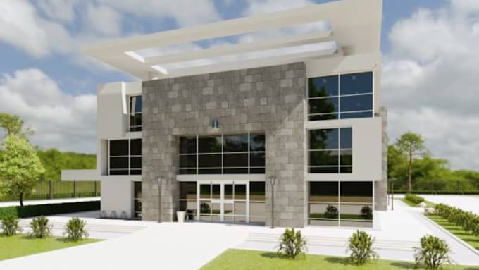 Create 3d model and render images architecture project by Ethan ...