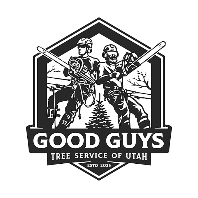design awesome tree service logo