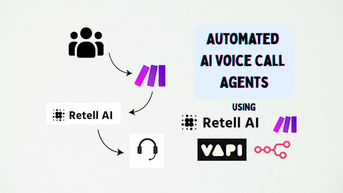 build ai voice call agents using retell ai and make or n8n