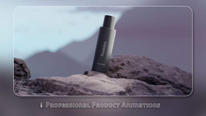 create professional 3d product animations