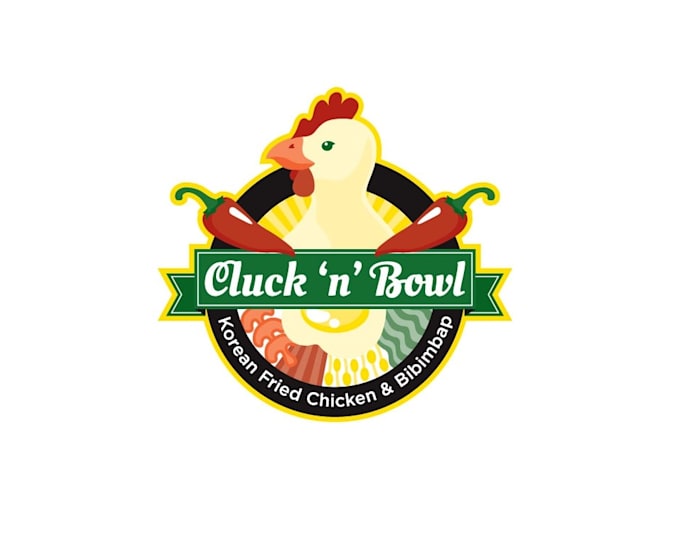 design vibrant korean restaurant logo