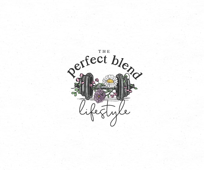 design women fitness and nutrition specialist logo