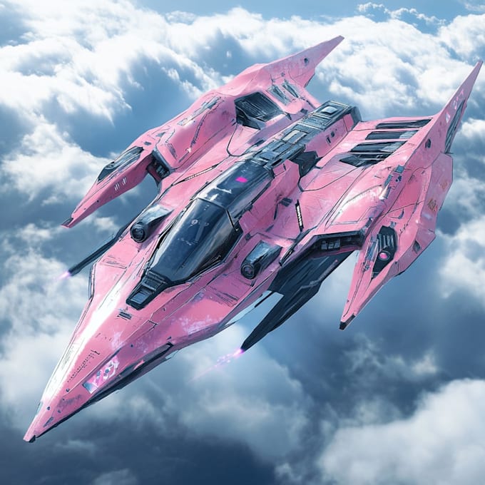 Create spaceship concept art for you by Waroosen | Fiverr