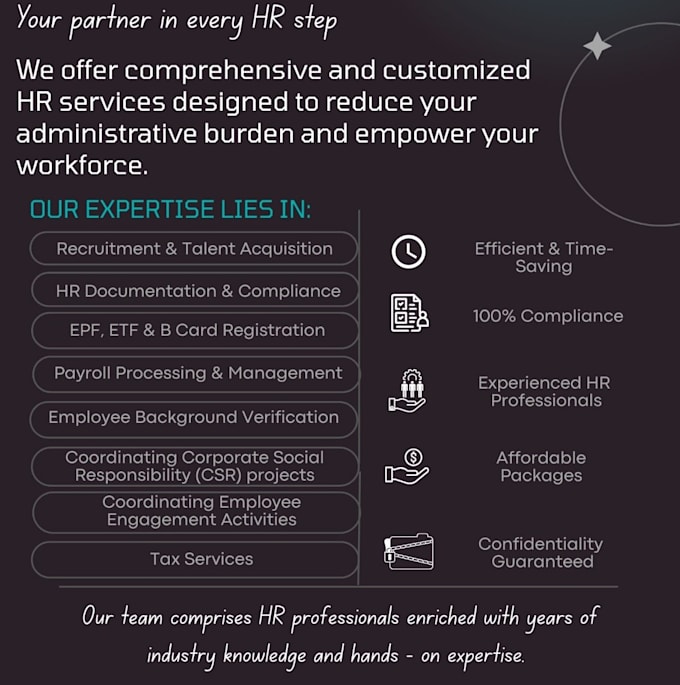 provide customized HR solutions