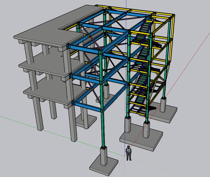 provide professional rcc and steel structure design