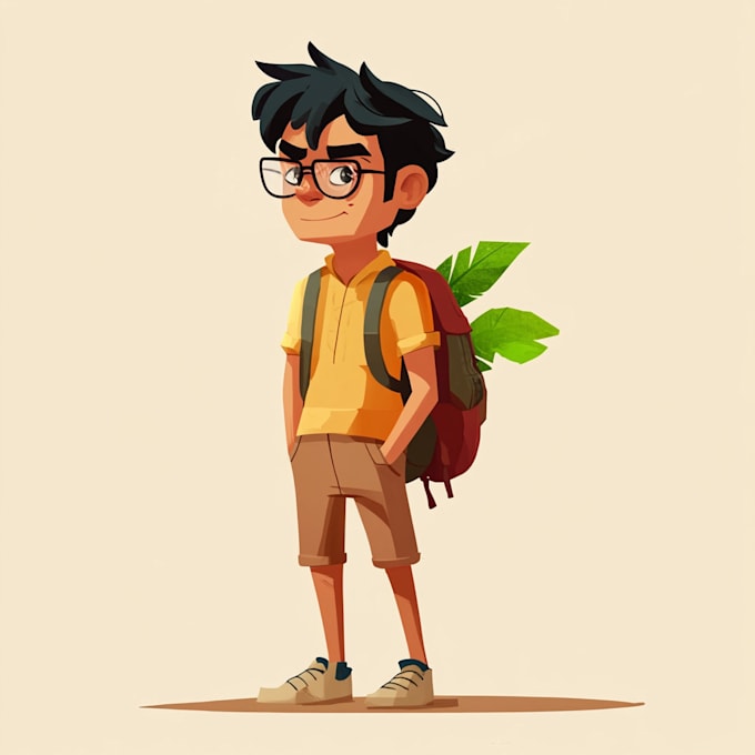 draw 2d game character for dnd art or video game
