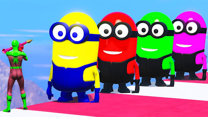 create minion and ramp gameplay gta 5 long videos for youtube