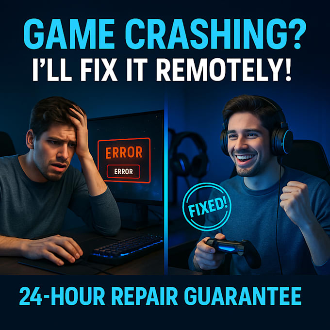 fix your game errors and crashes remotely