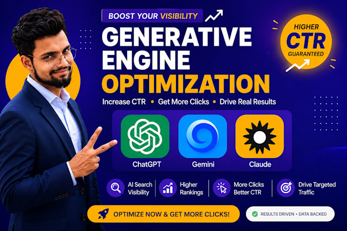 get your brand cited in chatgpt, gemini, perplexity with generative optimization