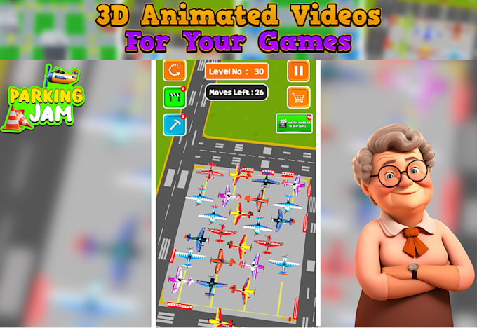 3d animated game videos