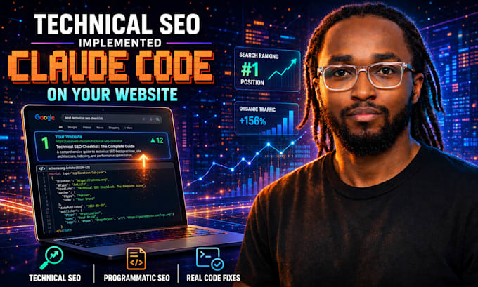 implement technical SEO on your website with claude code for higher traffic