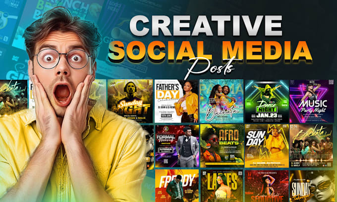 create social media posts , canva templates for your brand