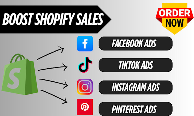 boost shopify website sales marketing instagram facebook ads shopify promotion