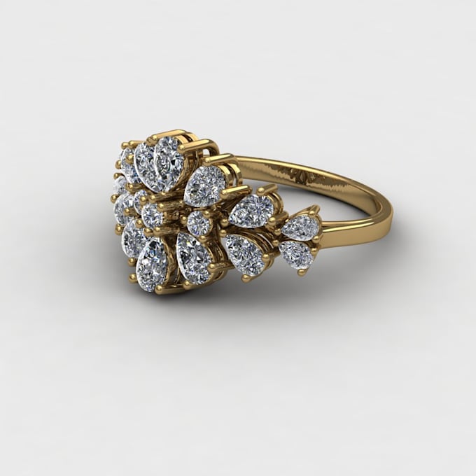 create costom 3d cad jewelry cad designs in matrix 3dm and stl and obj