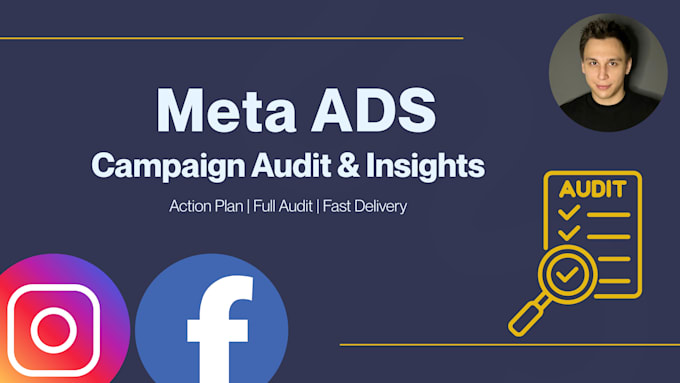 provide an expert audit and action plan for your meta ads campaigns
