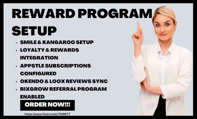 setup rewards program smile loyalty program appstle okendo bixgrow loox kangaroo