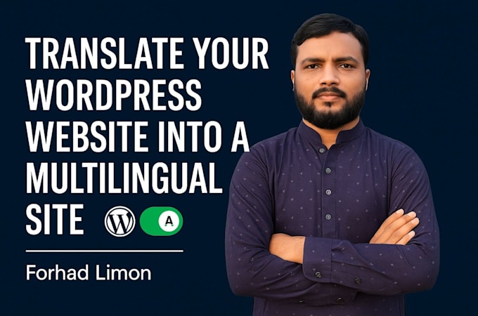 translate your wordpress website into a multilingual site