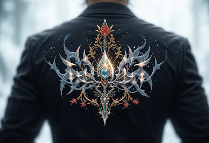 create logo designer anime, fantasy