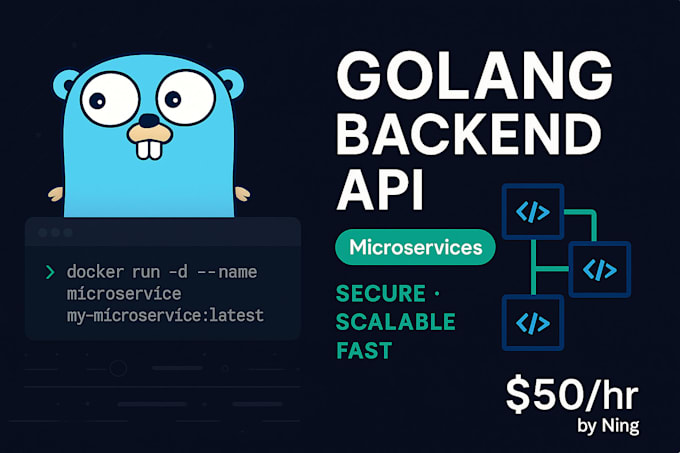 build or fix a secure and scalable backend in golang