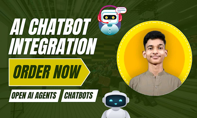 integrate custom ai chatbot window in your website