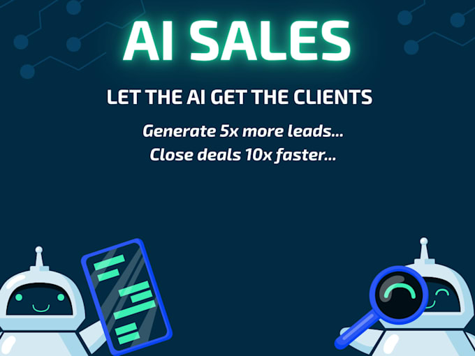 get you automated sales with ai, no more stress of getting clients
