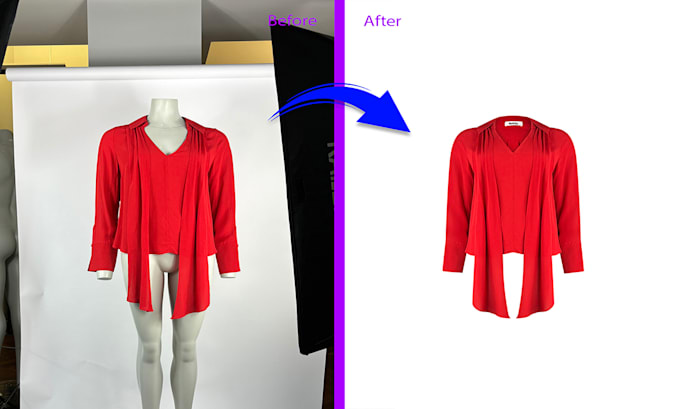 do ghost mannequin, symmetrical neck joint, shaping