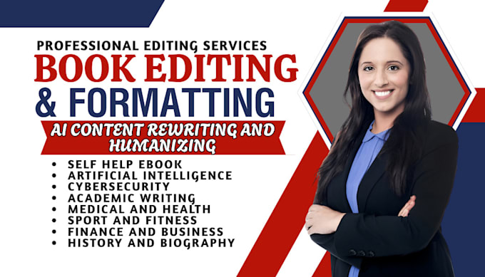 rewrite, proofread, humanize ai content, book editing, ebook, novel, copy editor