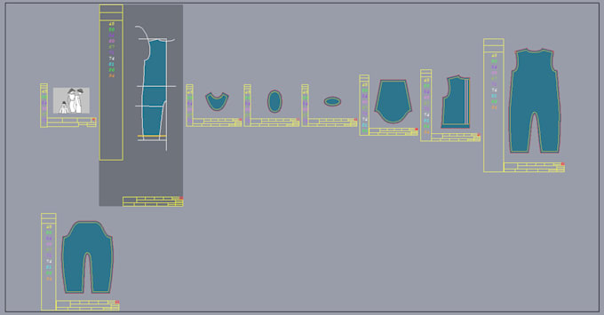 develop the grading of your pattern multiple sizes