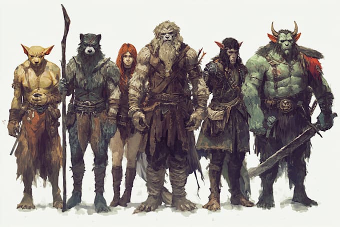 draw detailed military characters for you