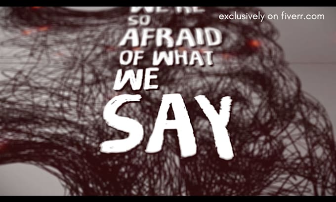 create lyric video plus audio visualization