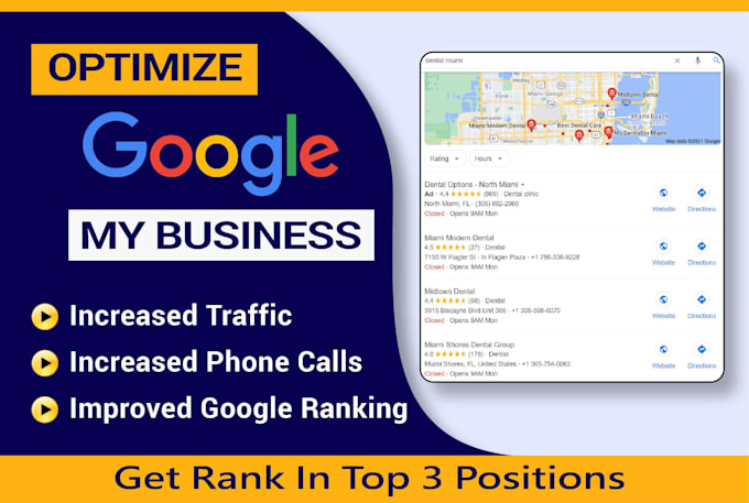 skyrocket your google my business profile and improve local SEO and gmb ranking
