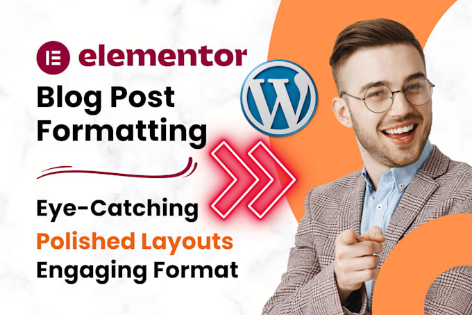 wordpress elementor blog post formatting, uploading and publishing