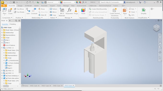 create high quality 3d mechanical design using autodesk inventor