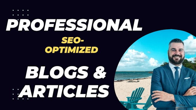 write SEO friendly blogs and articles as a native english speaker
