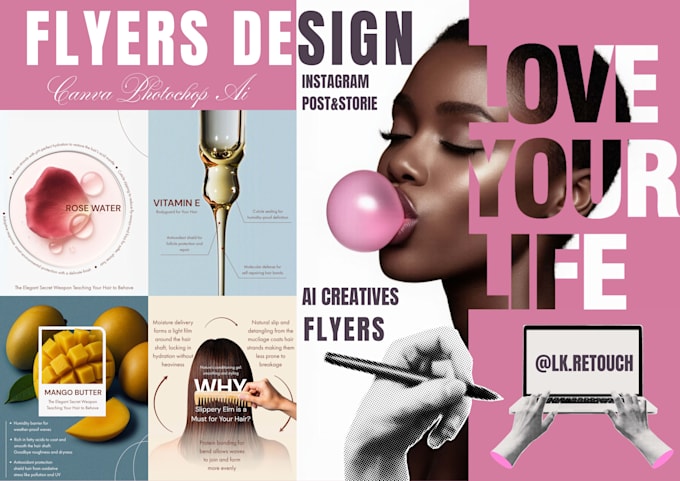 design a professional flyer, poster or event flyer in canva