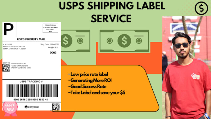 provide usps priority mail for USA