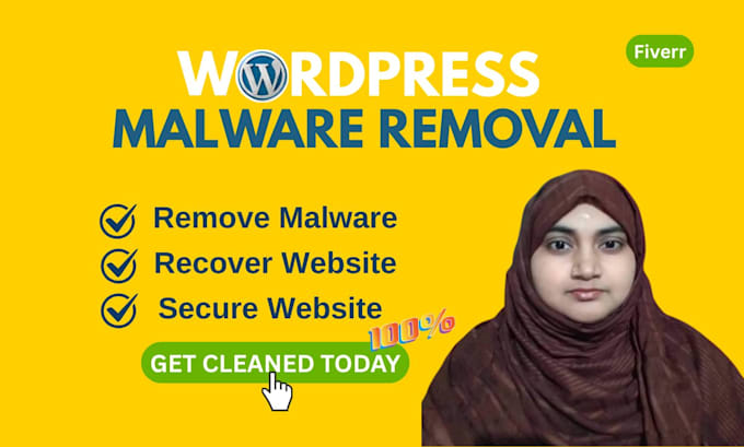 remove malware and recover hacked website