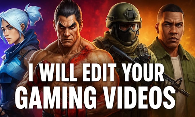 edit your gaming commentary videos for youtube
