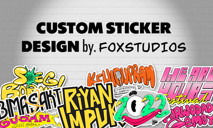 create a sticker packs custom design