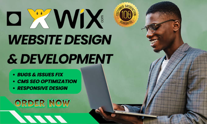 fix wix website bugs, layout responsive, SEO cms issues or wix studio issues
