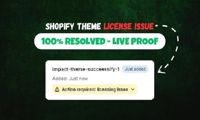 solve shopify theme shopify licence licensed issue in just second