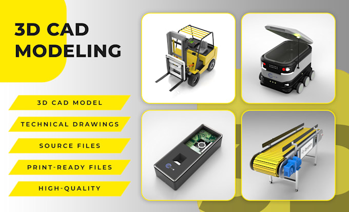 do 3d model, 3d printing, industrial design, cad, stl, step, solidworks, blender
