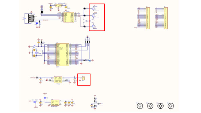 do custom electronics pcb circuit design schematic esp32 programming iot project