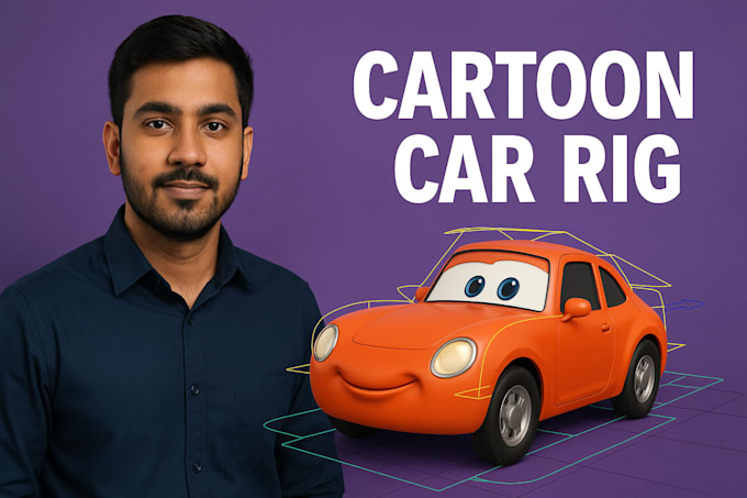 professional cartoon car rigging service